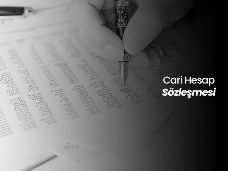 Cari Hesap Sözleşmesi